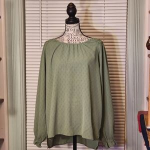 Jessica Simpson Sage Green Blouse